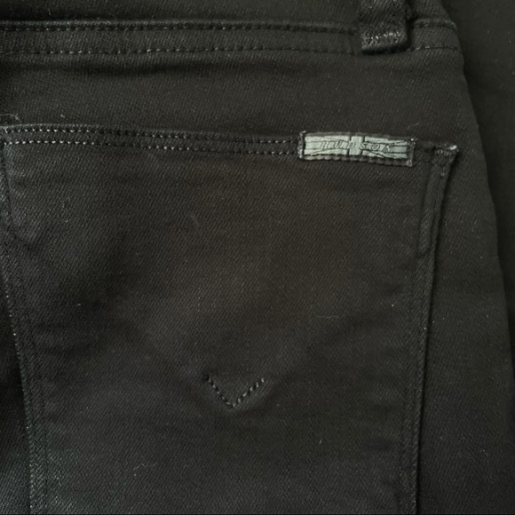 Hudson Women's Size 26 Love Mid Rise Bootcut Black Denim Jeans Style# WM109TEN - Picture 11 of 14